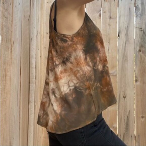 Lush tie dyed sleeves top - Picture 5 of 9
